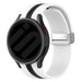 Samsung Galaxy Watch 6 Classic 43mm Silicone D-Buckle Strap (White/Black)