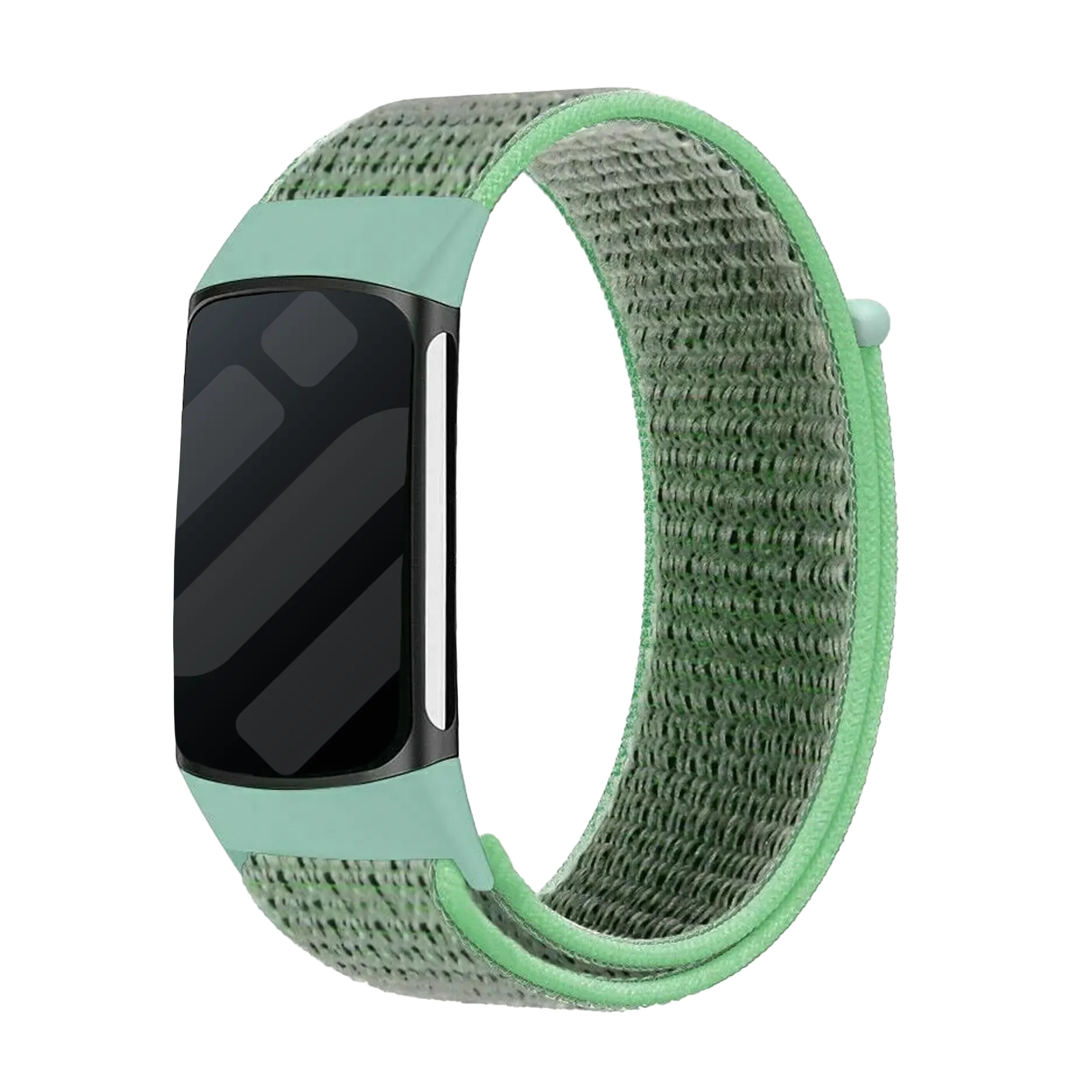 Fitbit Charge 6 nylon bandje (mint)