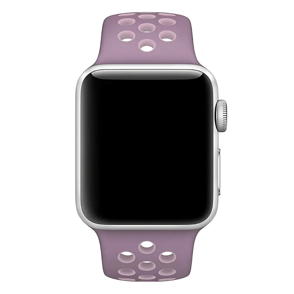 Apple Watch sport band (lichtpaars) 
