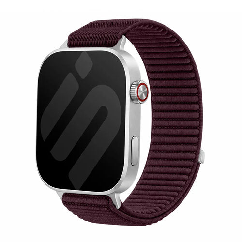 Xiaomi Smart Band 8 Pro wave nylon bandje (plum)