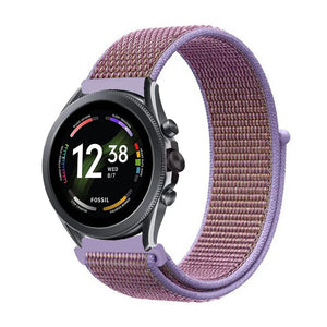 Nylon Strap, on a watch, direct front view