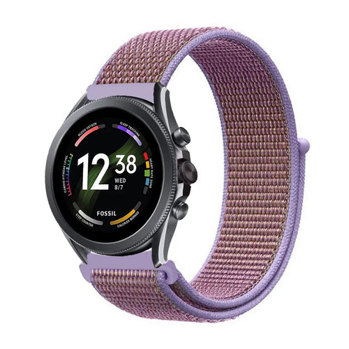 Nylon Strap, on a watch, direct front view