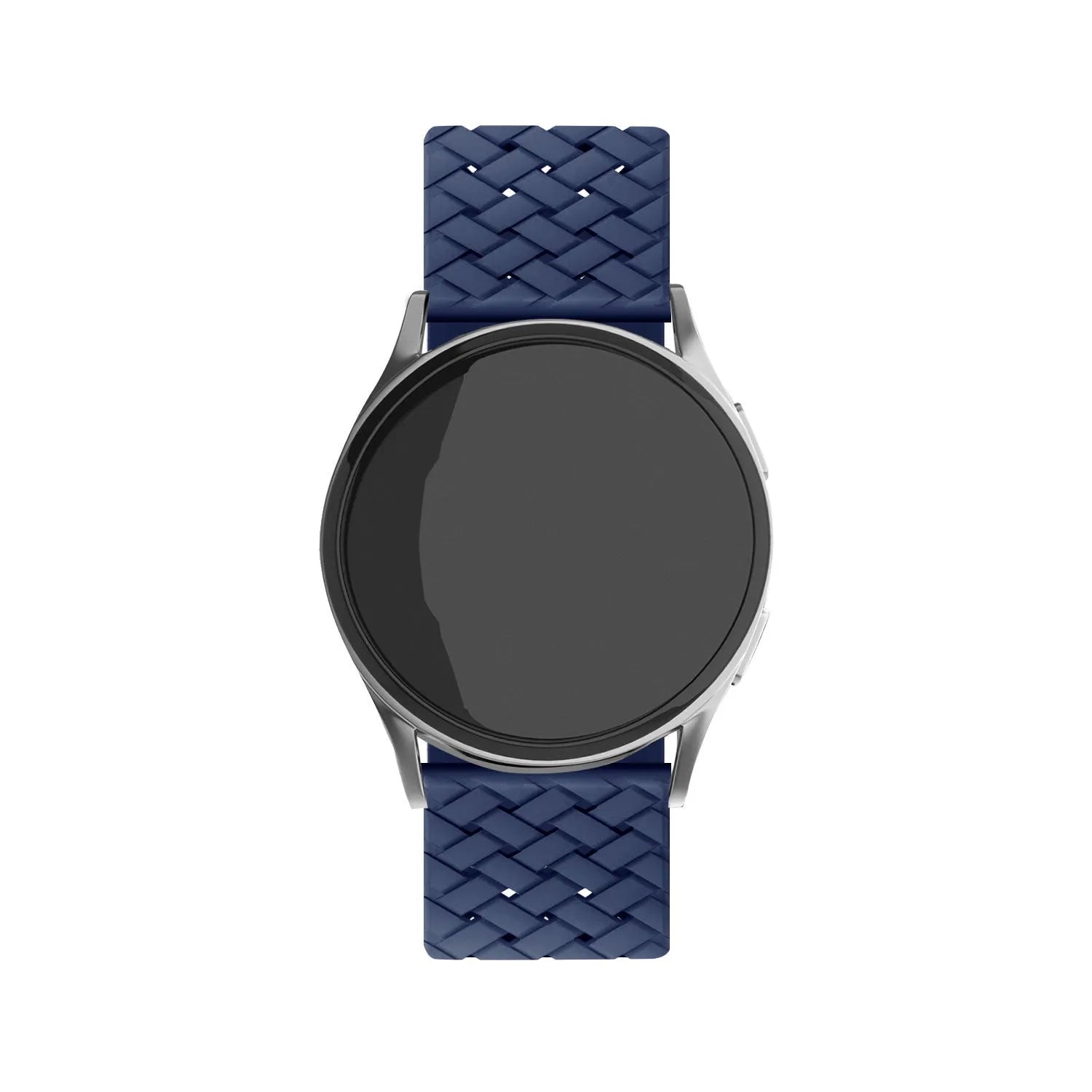 Polar Ignite 3 gevlochten siliconen bandje (donkerblauw)