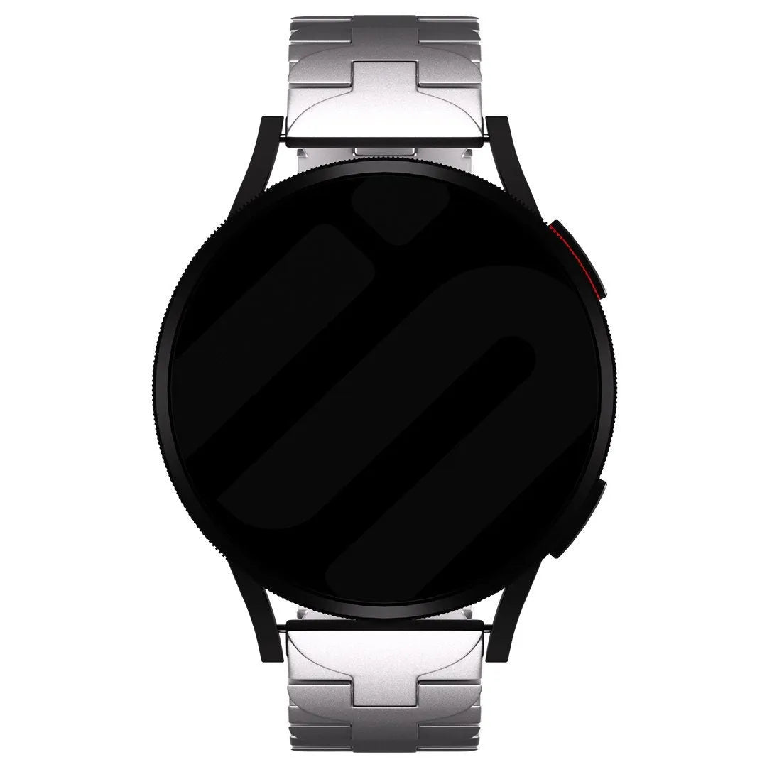 Oppo Watch X3 Butterfly titanium band (zilver)