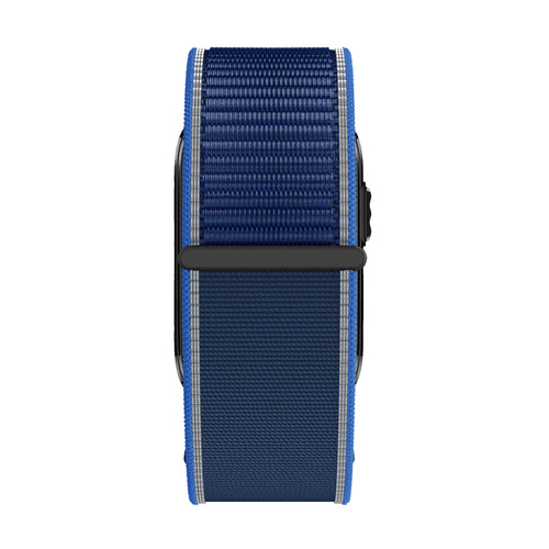 Bandz Garmin Cirqa nylon band voor biceps (duo blauw)