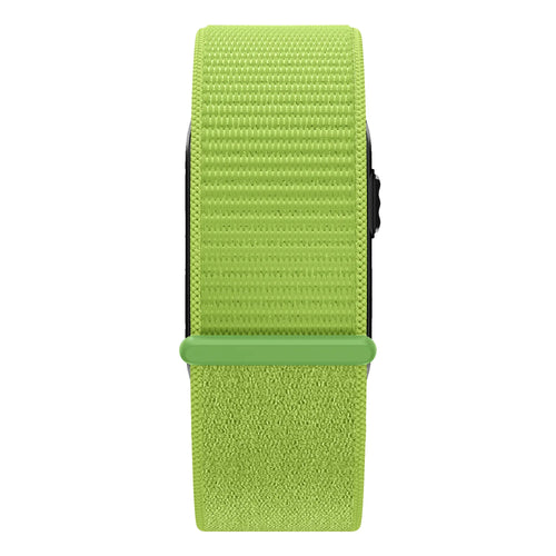 Bandz Garmin Cirqa nylon band 'Classic' (lime)