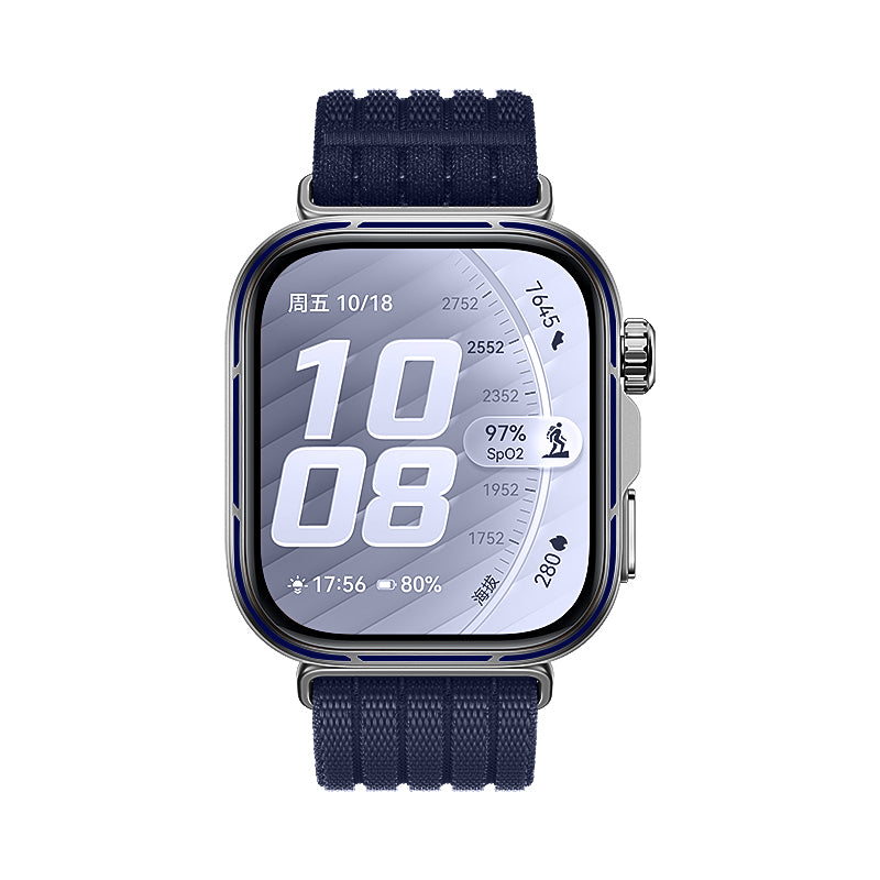 Huawei Watch Fit 5 Pro Ultra Thin Nylon Strap (Dark Blue)