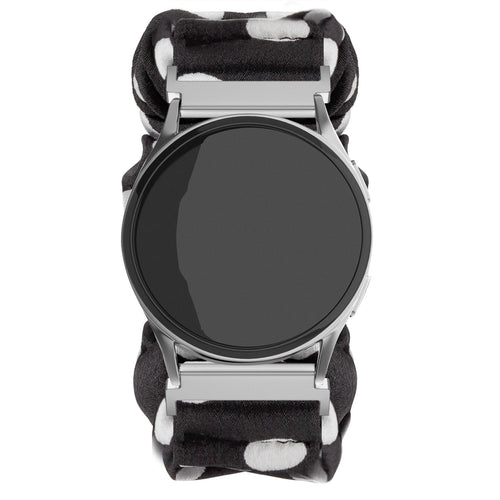 Samsung Galaxy Watch 42mm scrunchie bandje (dots)