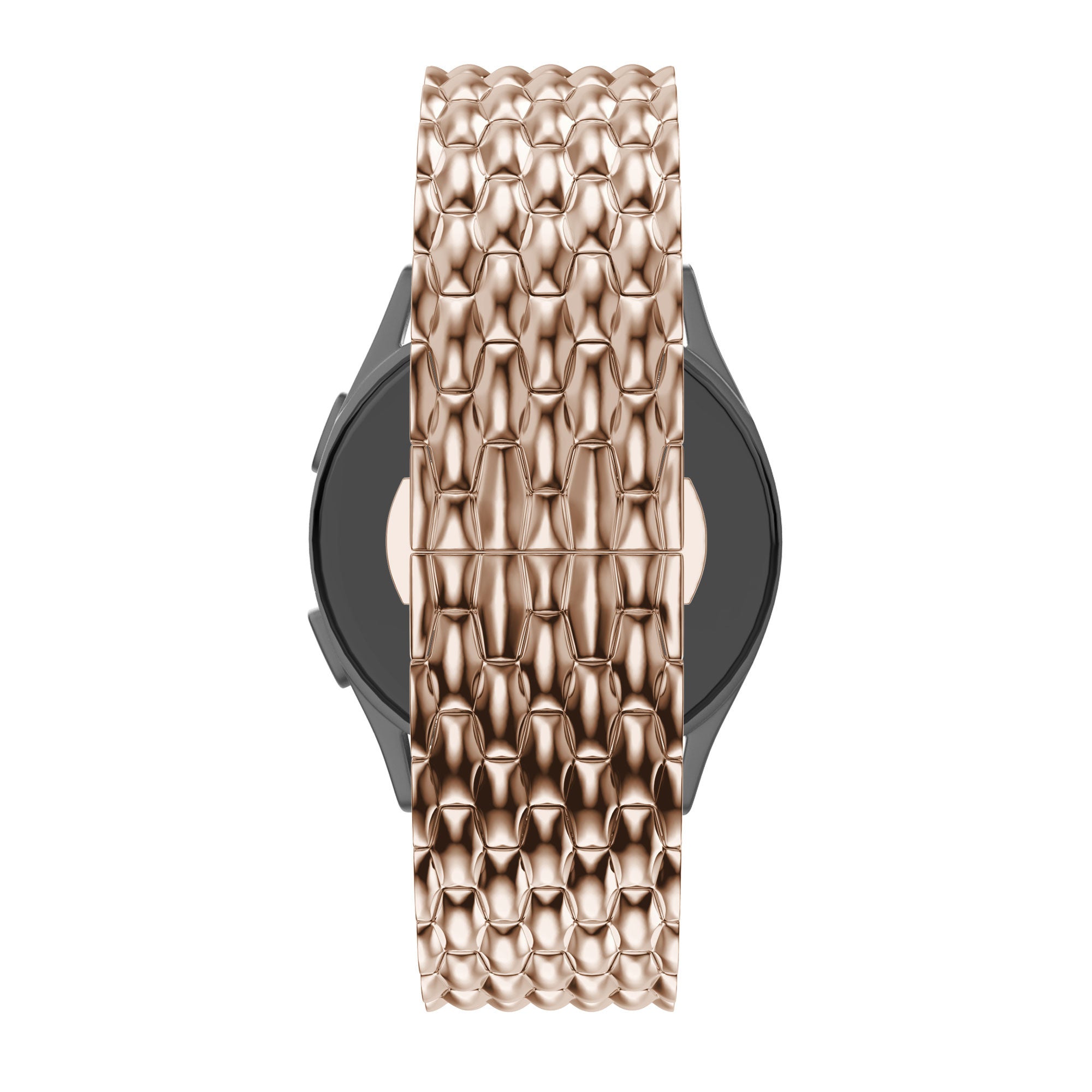 Bandz Garmin Vivoactive 5 Steel Strap 'Dragon' (Rose Gold)