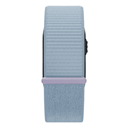 Bandz Garmin Cirqa nylon band 'Classic' (lichtblauw)