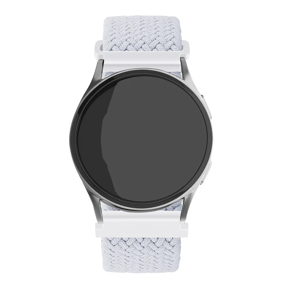 Amazfit Bip U (Pro) verstelbaar geweven band (wit)