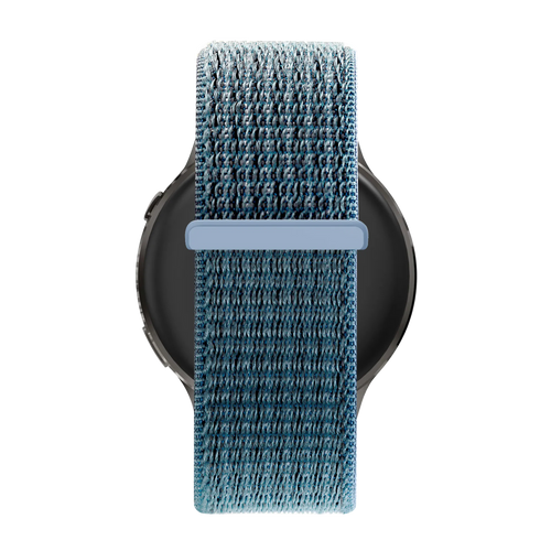 Bandz Garmin Forerunner 265s nylon loop band (groen-grijs)