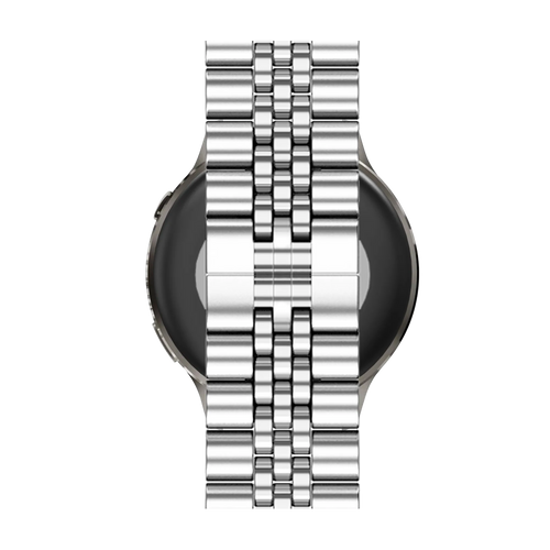 Bandz Garmin Forerunner 265s stalen band 'Jubilee' (zilver)