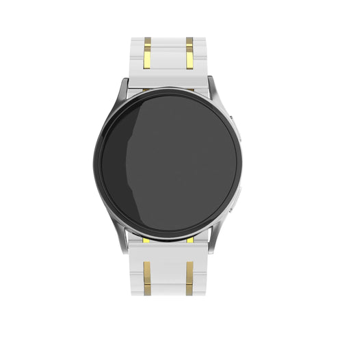Amazfit Bip U (Pro) keramiek stalen band (wit/goud)