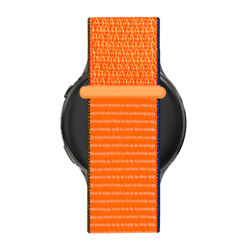 Bandz Garmin Forerunner 255s Nylon Loop Strap (Kumquat)