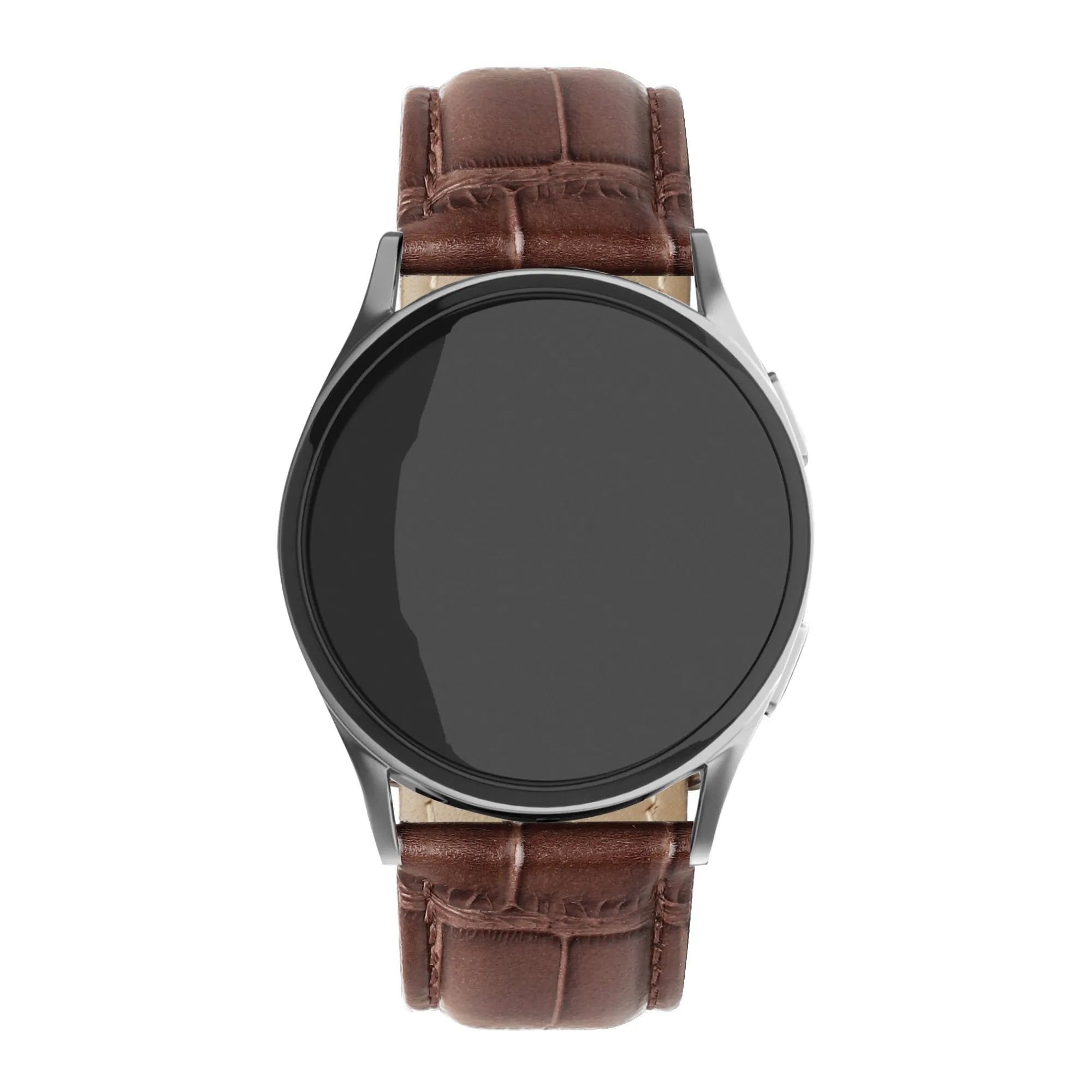 Oppo Watch S leather crocodile grain band (bruin)