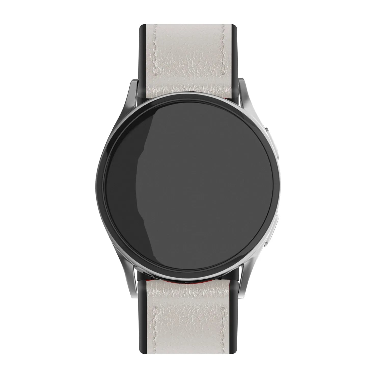 Amazfit Bip U (Pro) leren hybrid bandje (wit)