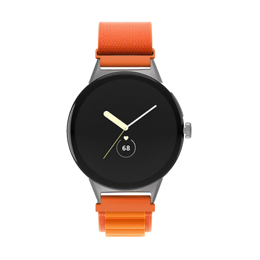 Google Pixel Watch 4 - 45mm Alpine bandje (oranje)