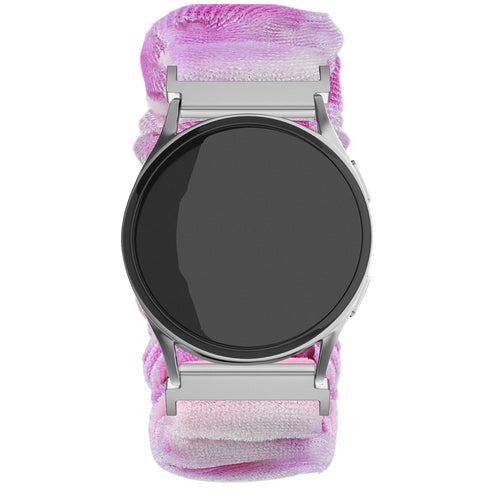 Huawei Watch GT 3 Pro 43mm scrunchie bandje (paars mix)
