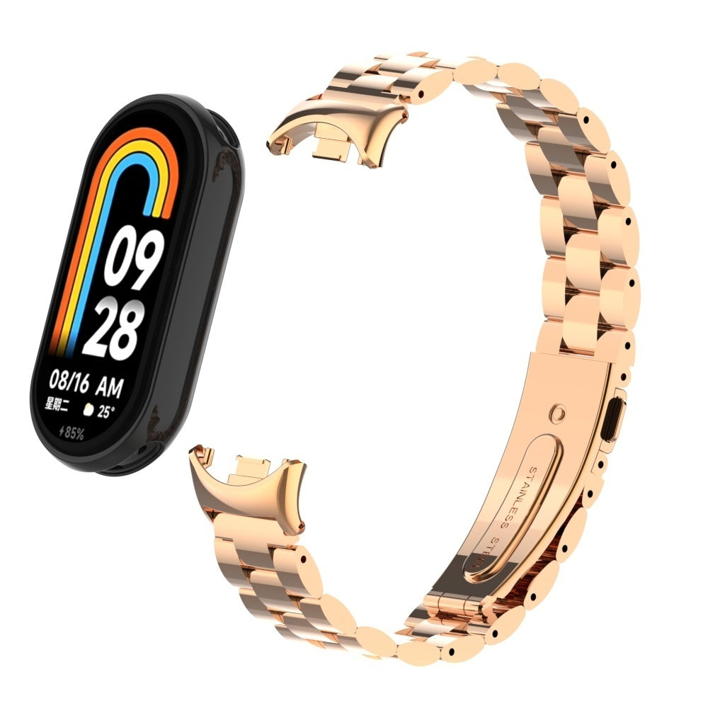 Xiaomi Smart Band 10 stalen bandje (roségoud)