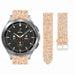 Samsung Galaxy Watch 4 Classic 46mm Glitter Leather Strap (Rose Gold)