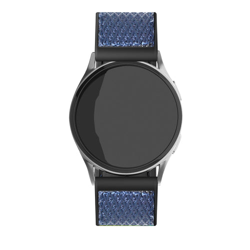 Withings Steel HR Sport nylon hybrid bandje (blauw)