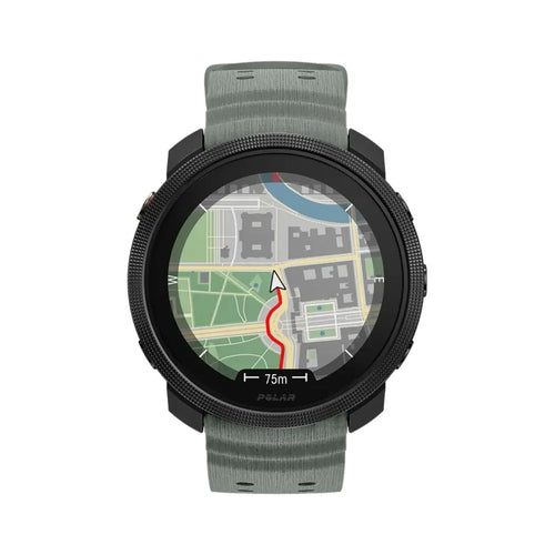 Polar Vantage M silicone grain band (donkergrijs)