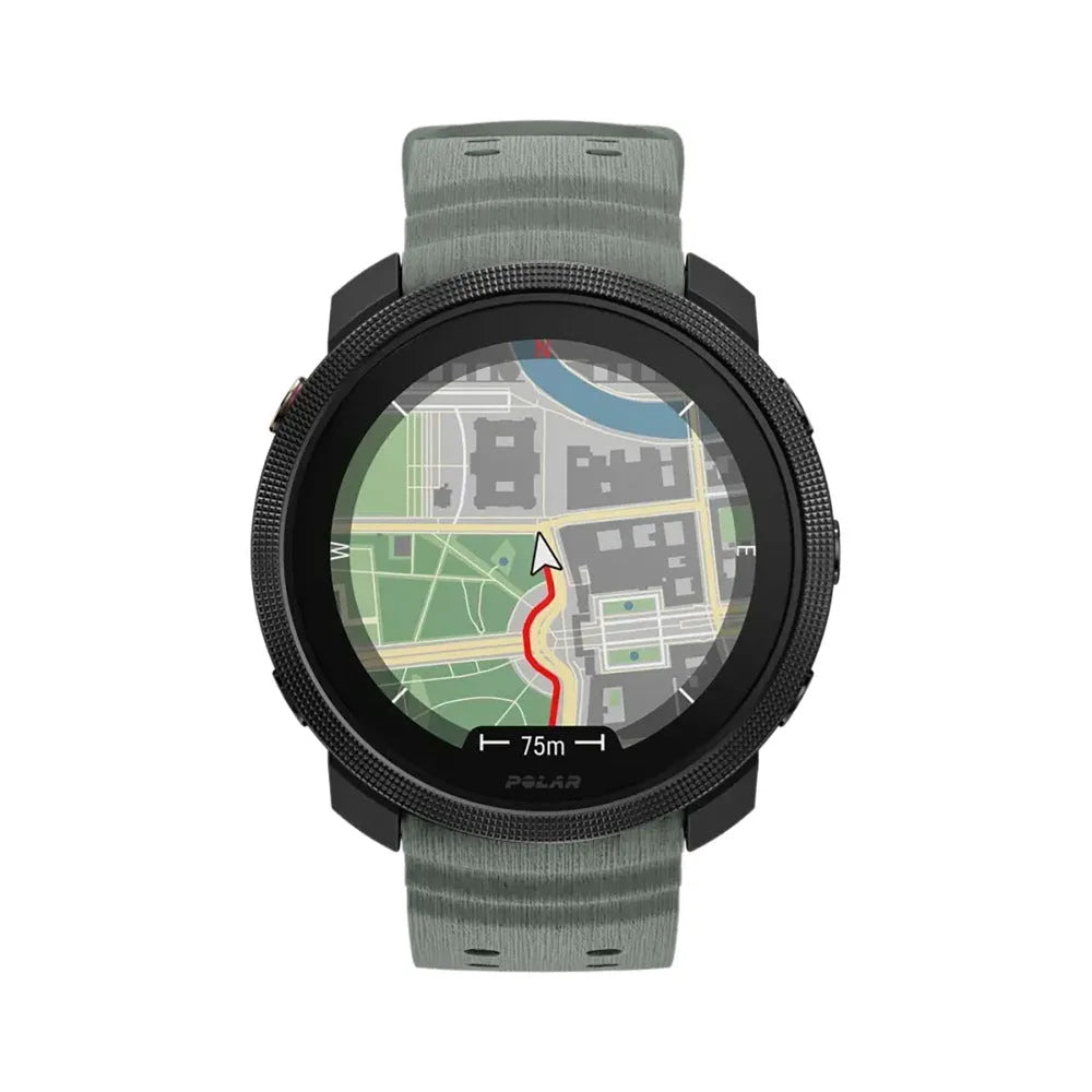 Polar Grit X silicone grain band (donkergrijs)