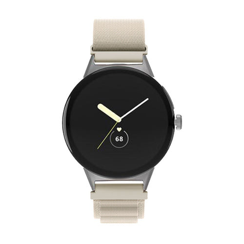 Google Pixel Watch 4 - 41mm Alpine bandje (sterrenlicht)
