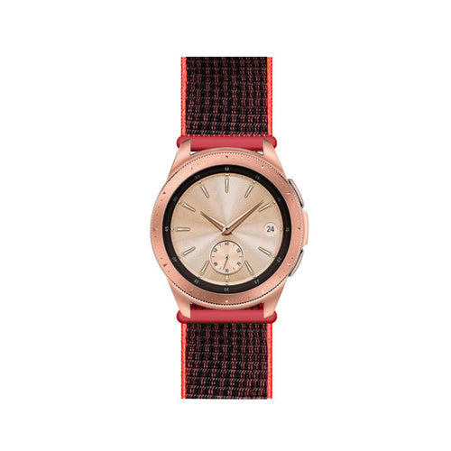 Amazfit Bip 5 nylon bandje (zwart/oranje)