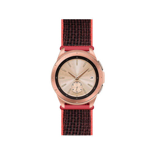 Redmi Watch 5 Lite nylon bandje (zwart/oranje)
