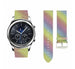 Samsung Gear S3 leren glitter bandje (regenboog)
