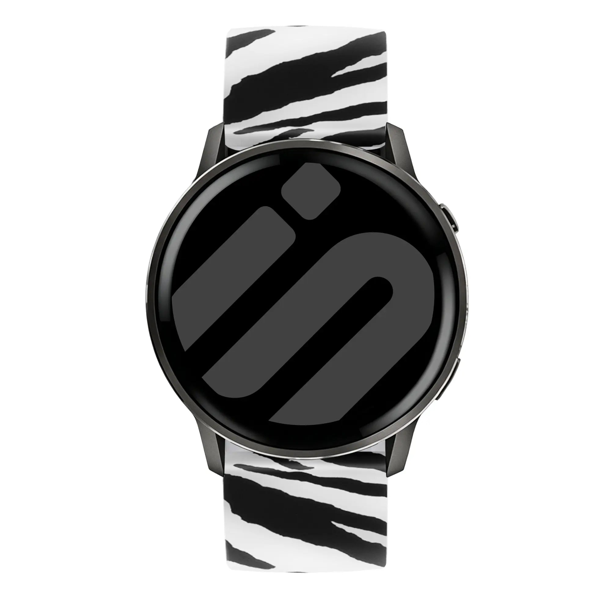 Garmin Vivoactive 5 Print Silicone Strap (Wild Zebra)