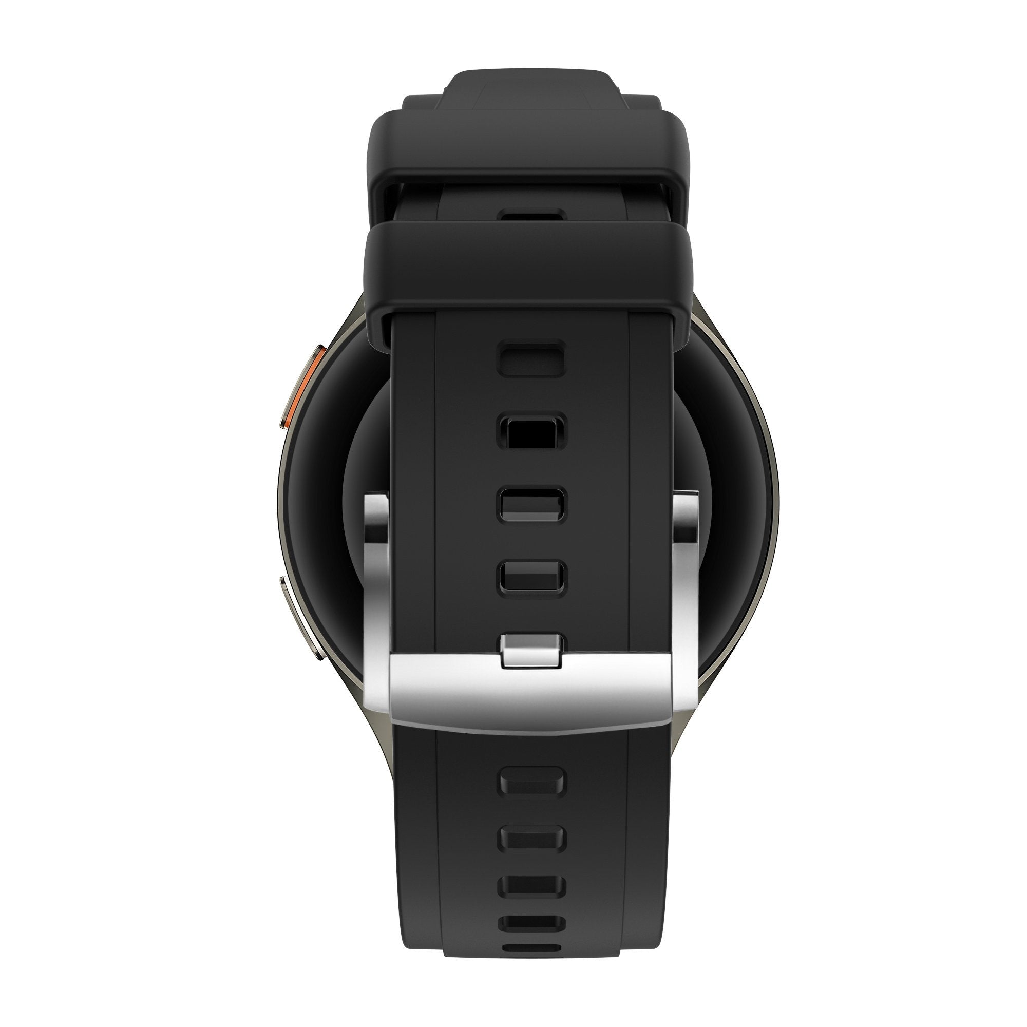Bandz Samsung Galaxy Watch FE siliconen band 'Easy fit' (zwart) 