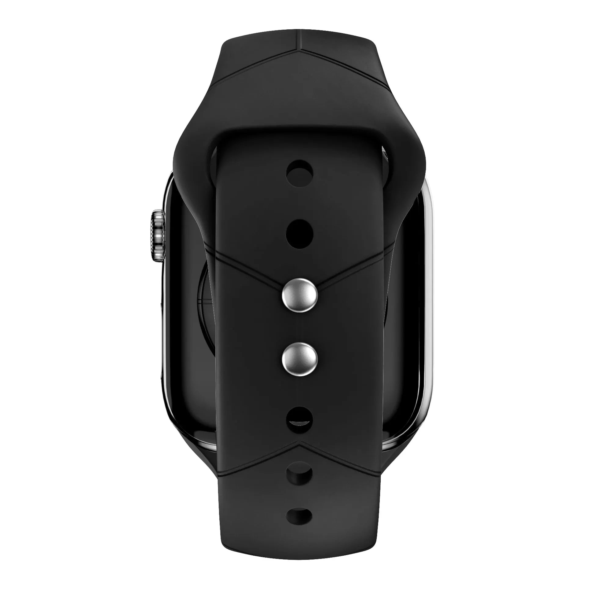 BALR Apple Watch hexagon Sport bandje (zwart)