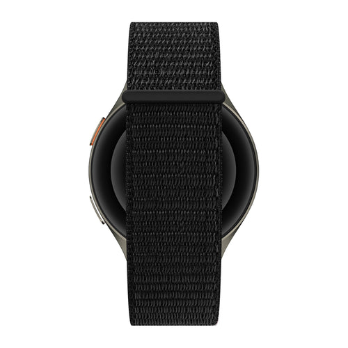 Bandz Huawei Watch GT 5 - 46mm Nylon Strap 'Easy Fit' (Black)