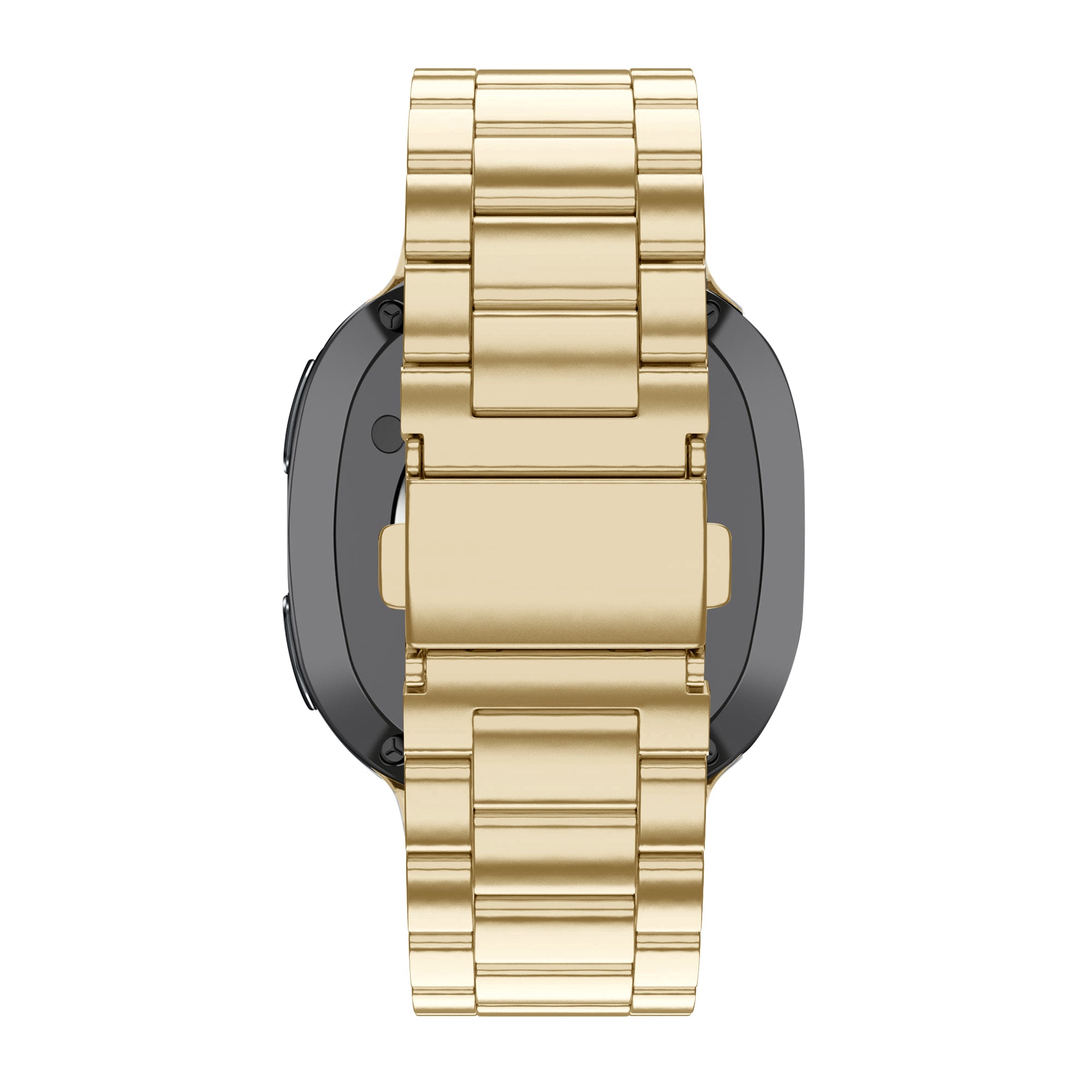 Bandz Samsung Galaxy Watch 8 Classic stalen band 'Classic' (retro goud)