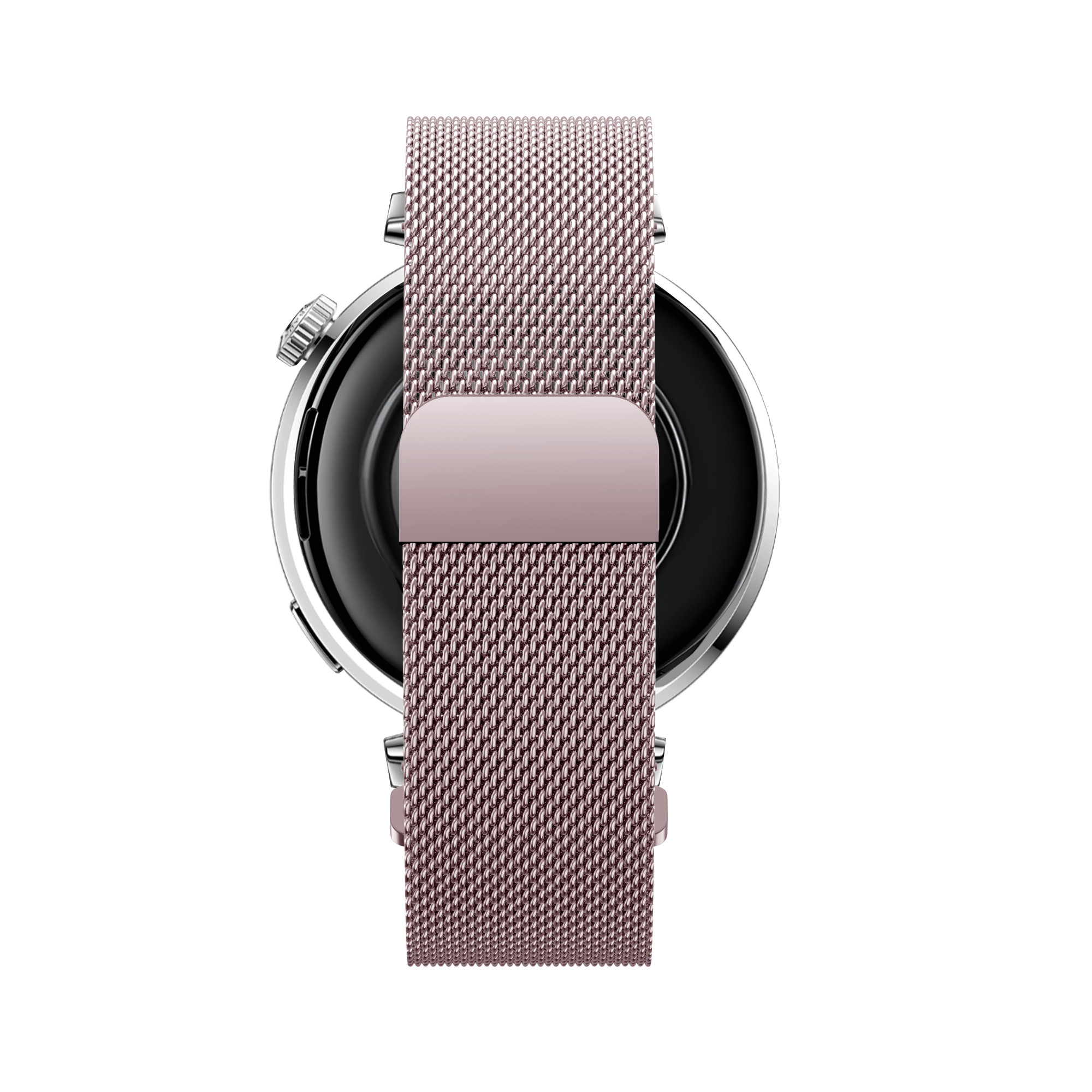 Bandz Withings ScanWatch 2 - 38mm Milanese band 'Easy fit' (roze)