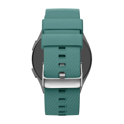 Bandz OnePlus Watch Lite siliconen band 'Deluxe' (dennengroen)