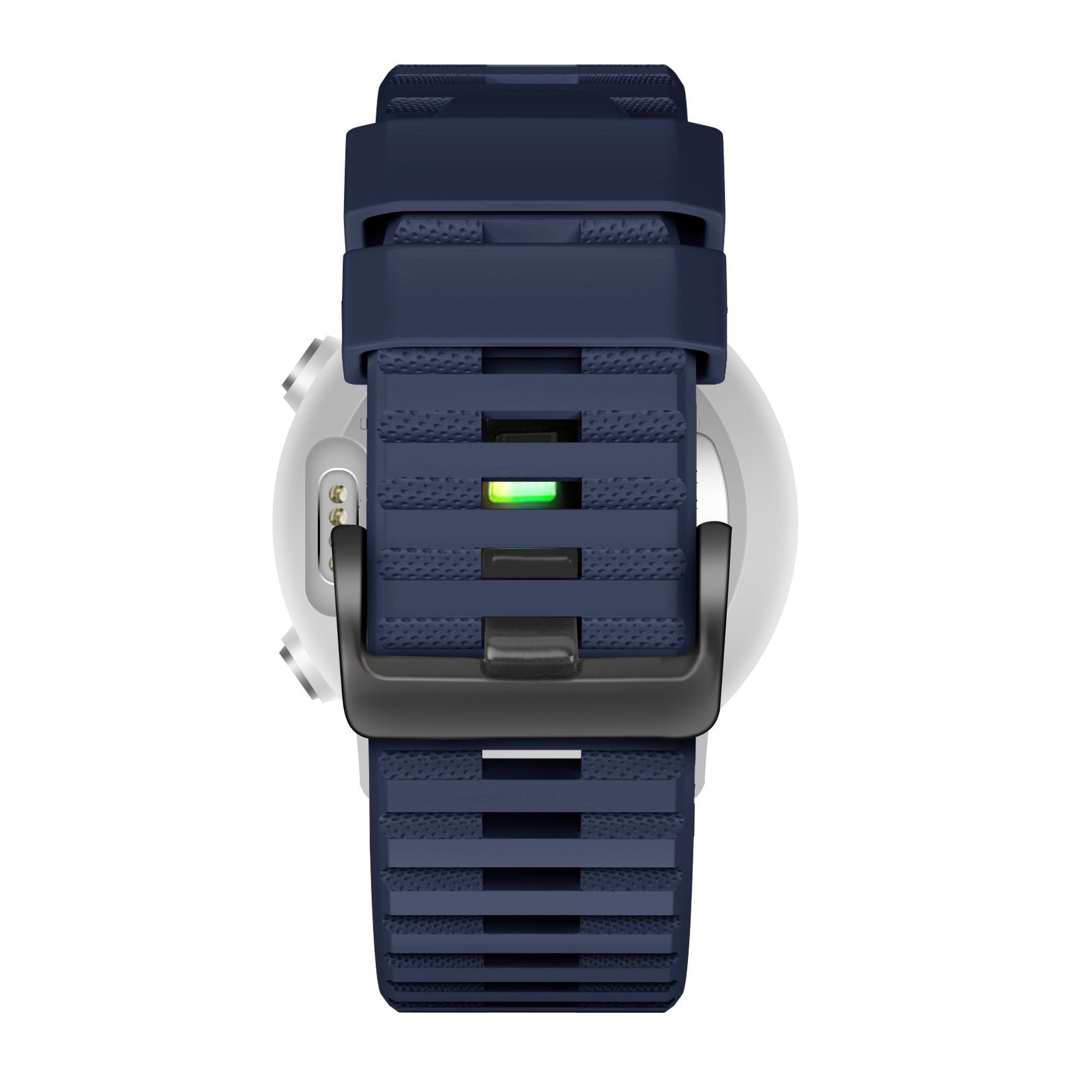Bandz Garmin Descent G2 siliconen band met gesp (donkerblauw)