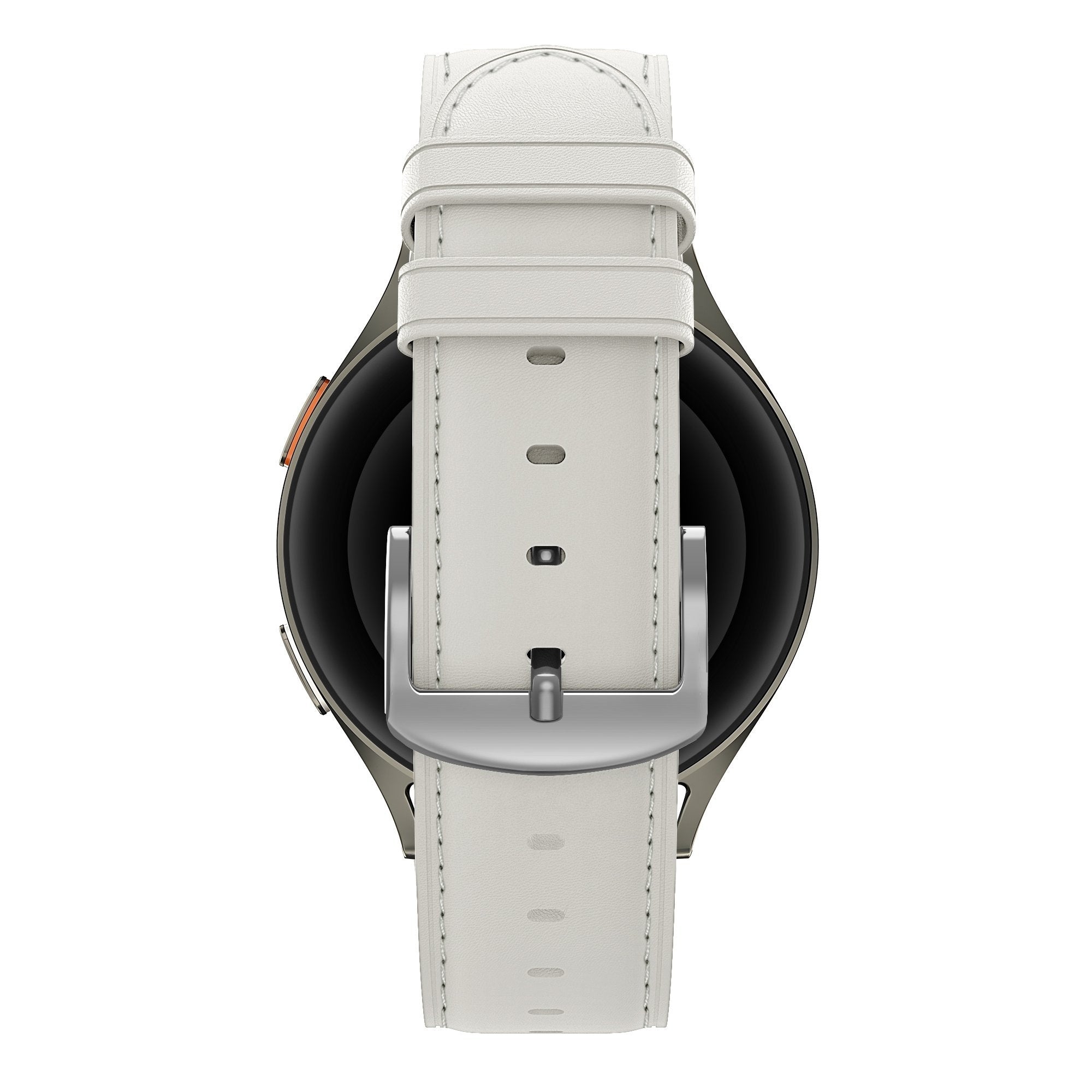 Bandz Oppo Watch X2 Mini lederen band 'Easy fit' (wit)