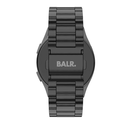 BALR Samsung Galaxy Watch 46mm stalen band (zwart)
