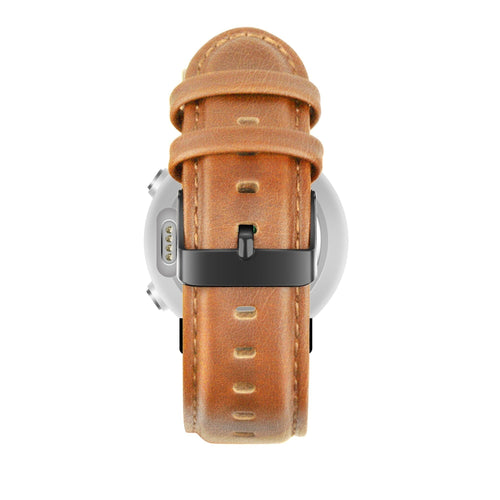 Bandz Garmin Descent G2 Leather Strap (Brown)