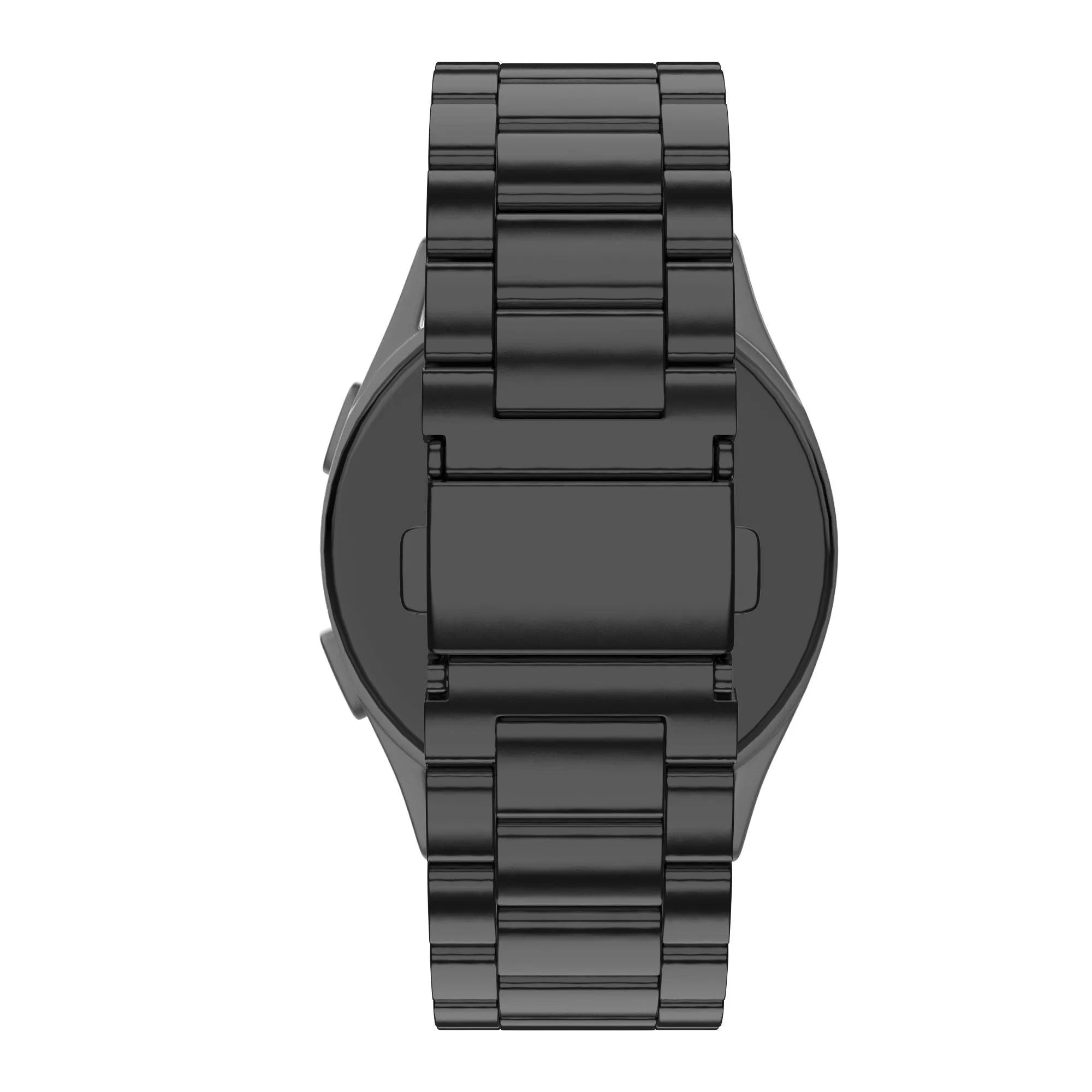 Bandz Maoo Ventura stalen band 'Classic' (zwart)