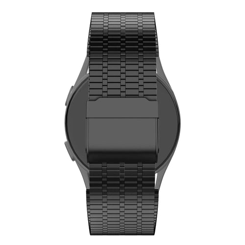 Bandz Coros Apex 46mm Adjustable Steel Strap (Black)