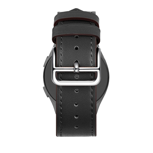 Bandz Polar Vantage M3 lederen band 'Deluxe' (zwart)