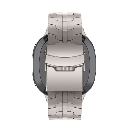 Bandz Samsung Galaxy Watch 9 - 44mm Titanium Strap 'Iron' (Titanium)