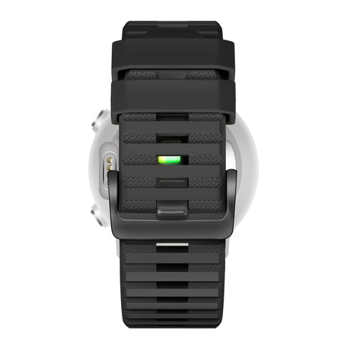 Bandz Garmin Approach S62 Buckled Silicone Strap (Black)