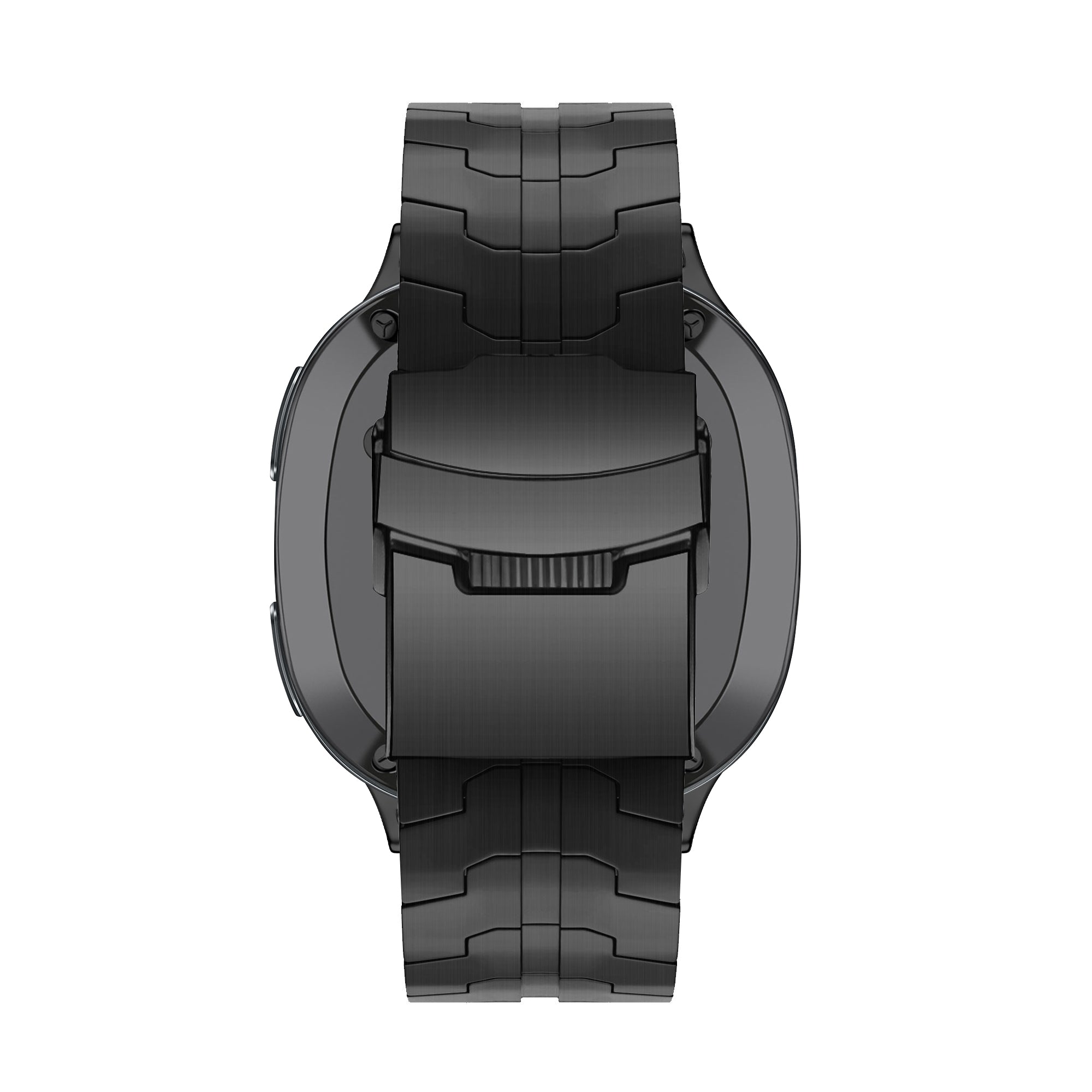 Bandz Samsung Galaxy Watch 9 - 40mm titanium band 'Iron' (zwart)