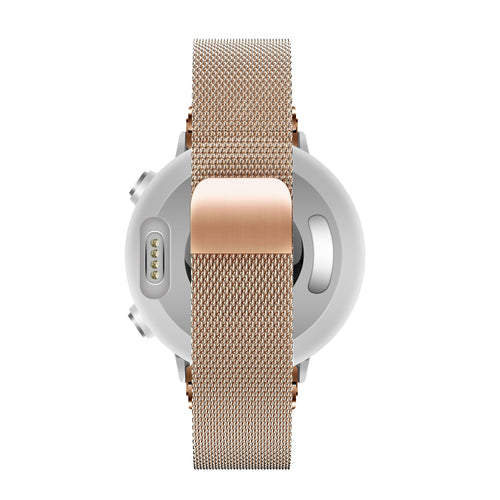 Bandz Garmin Descent Mk3(i) - 43mm Milanese loop band (rosé goud)
